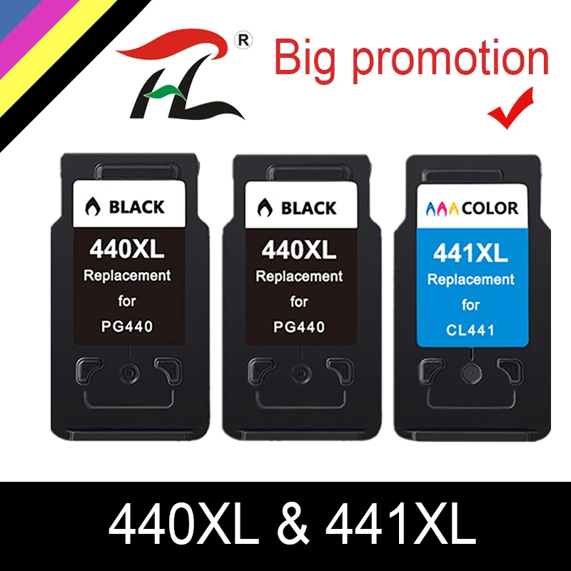 YLC PG440 CL441 сменный картридж для Canon PG 440 CL 441 440XL чернильный картридж для Pixma MG4280 MG4240 MX438 MX518 MX378