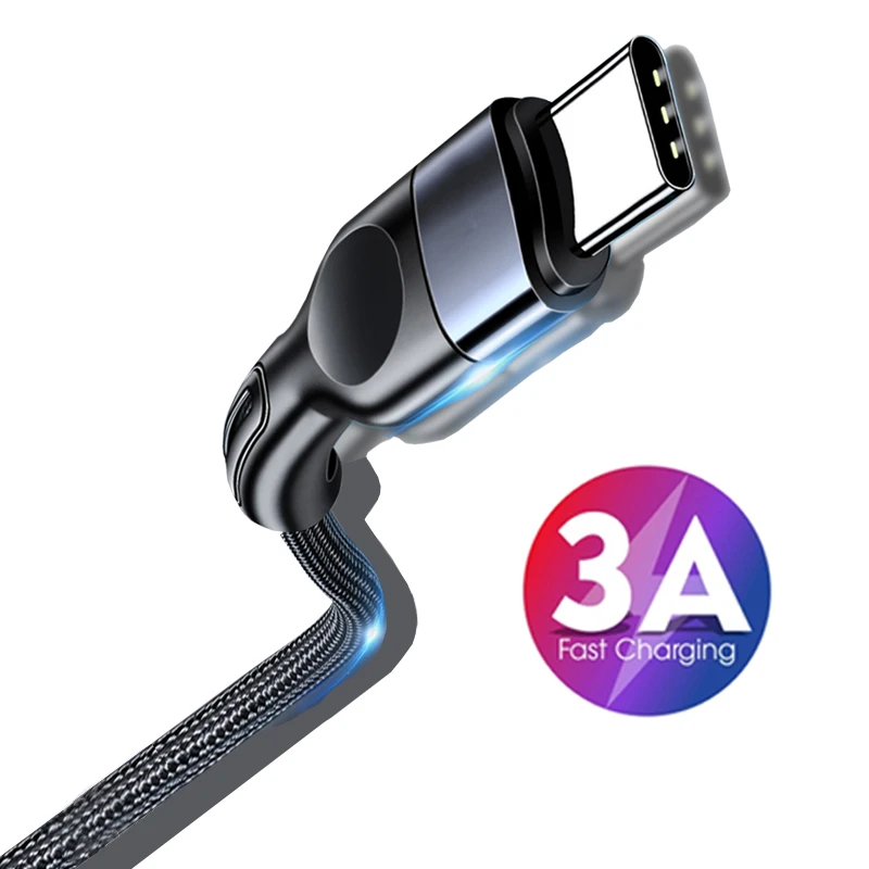 hdmi cable for android  Type C Cable Micro USB Cable 3A Fast Charging USB-C Cable For Samsung Xiaomi mi Mobile Phone Charger USB C Type-C Data Wire Cord phone charger cable