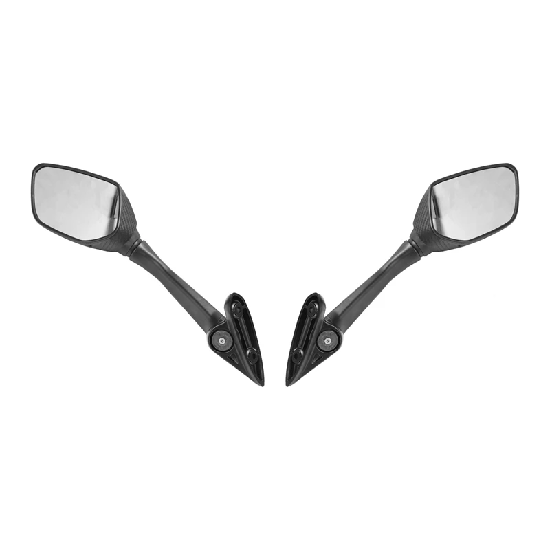 2 Pcs Motorcycle Side Mirror Black Plastic Rearview Mirror for Yamaha XMAX 300 400 125 250- Motorcycle Accessories