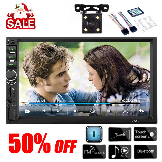 $US $61.98 2Din automatic video player 7 inch touch screen multimedia player MP5 support Android car radio USB