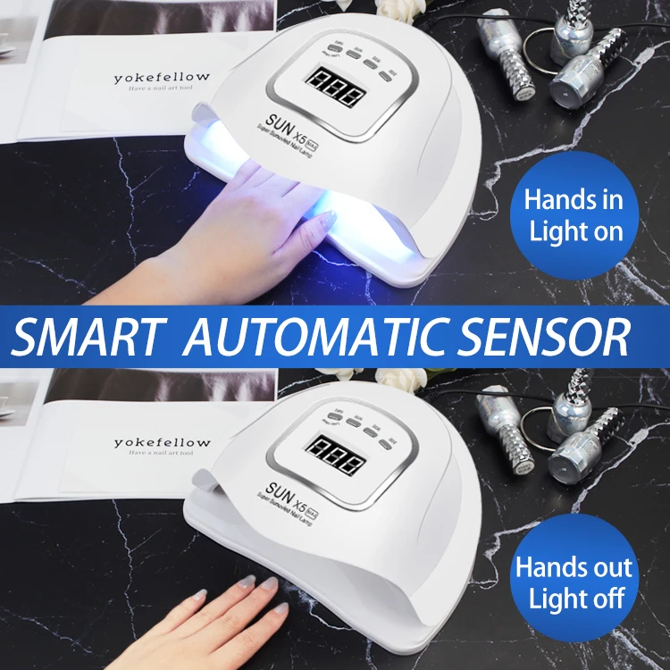 polonês secagem, sensor inteligente, máquina de manicure,