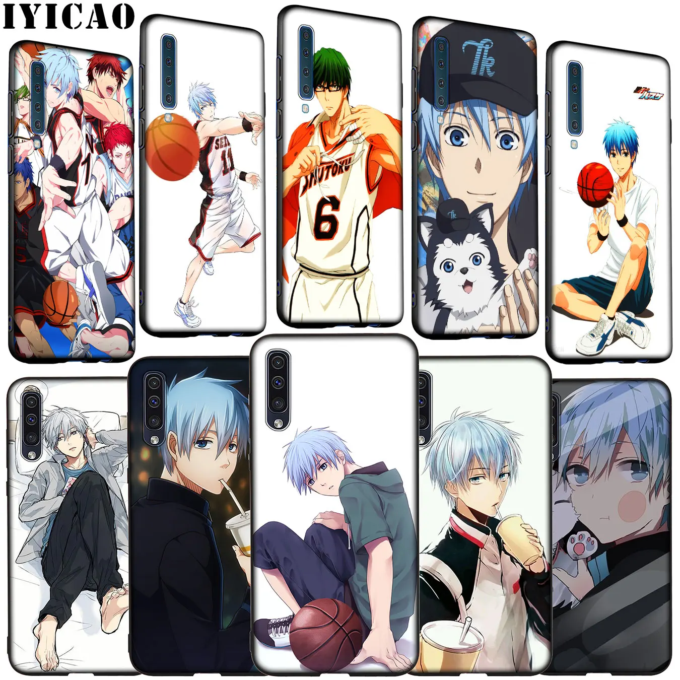 Мягкий силиконовый чехол Kuroko no Basket Anime Tetsuya для Samsung Galaxy A70 A60 A50 A40 A30 A20 A10 M10 M20 M30 M40 A20E