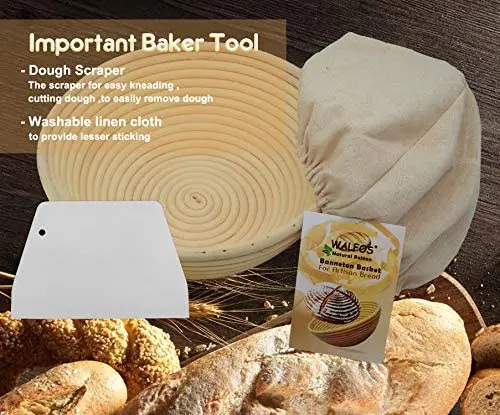 10 inch Round Banneton Proofing Basket 7