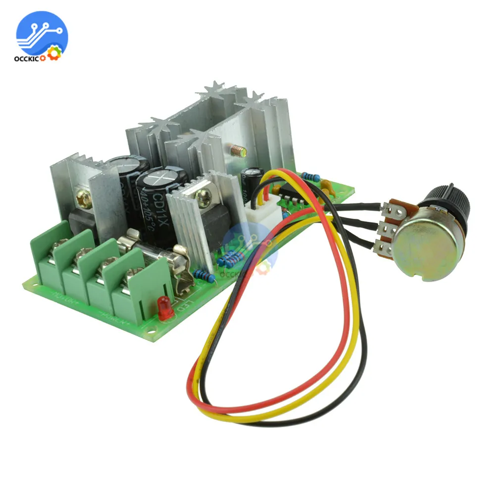 DC10 60V DC 10 регулятор скорости двигателя ШИМ устройство управления двигателем