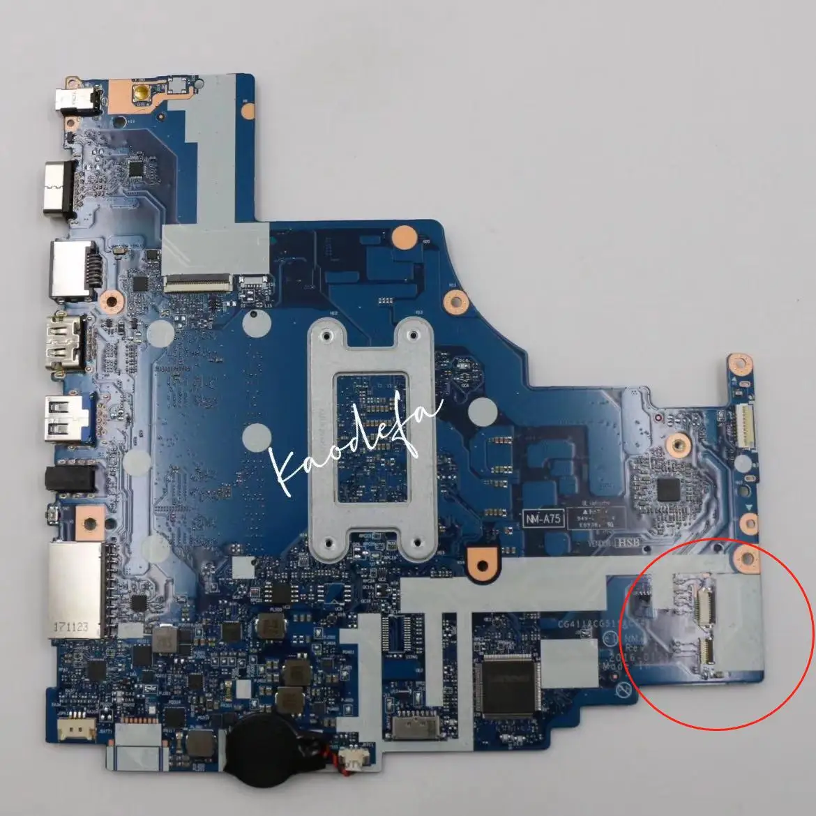 NM-A752 для Lenovo ideapad 310-15ISK Материнская плата ноутбука Процессор: I5-6200U оперативной