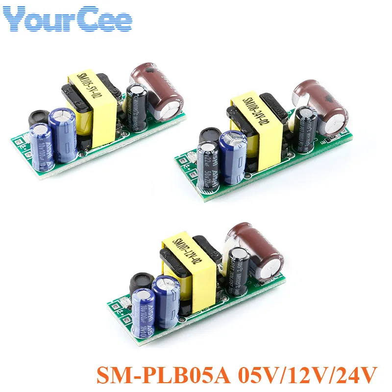 PLB05A AC DC 5V 12V 24V 5 Вт импульсный Питание модуль переключателя AC-DC изолированный