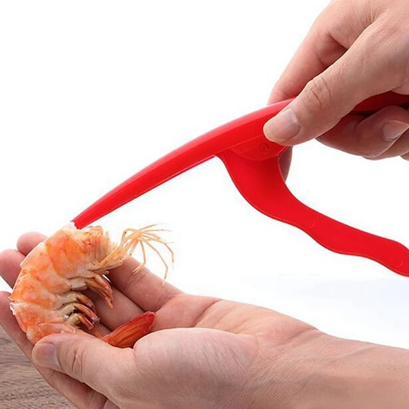1PC Quick Shrimp Peelers Prawn Peeler Peel Device Creative Kitchen