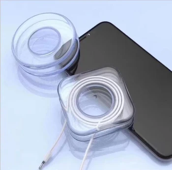 

100pcs/lot Universal Car Phone Holder Multi-function Mobile Phone Stand Nano Rubber Gel Pad For Wall Cable Winder Cord Organizer