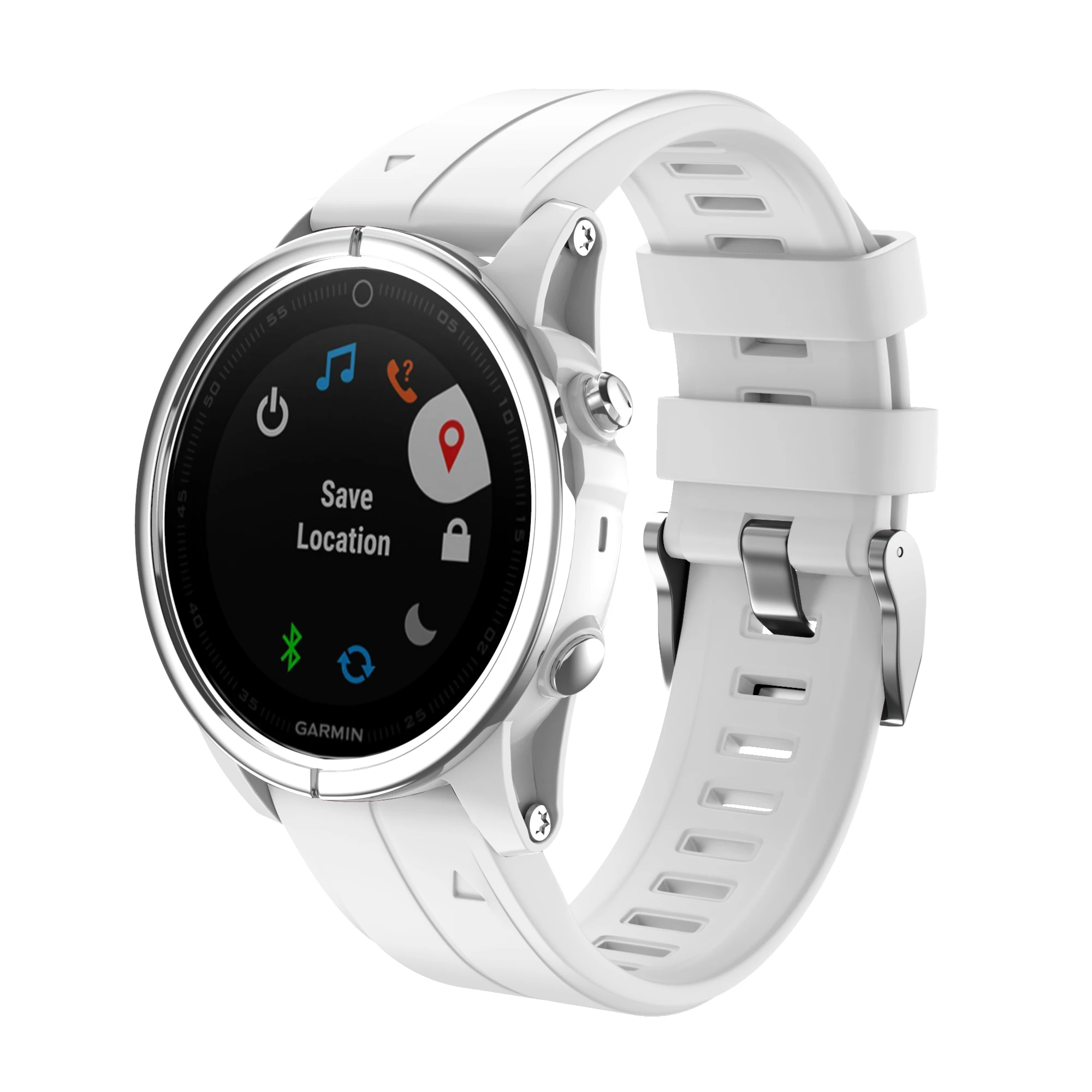 

NEW Silicone 20mm Quick Release Watchband Wriststrap for Garmin Fenix 5S plus S60 Watch Easyfit Watch Wrist Band