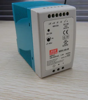 

New MEANWELL MDR-100-48 switching power supply free shipping