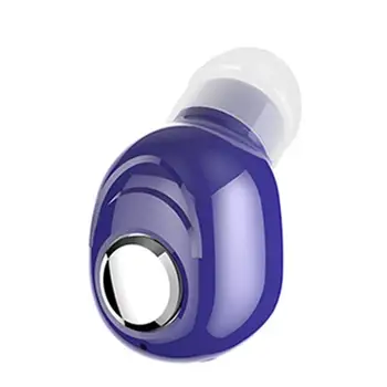 

Bluetooth Earpiece, V5.0 Mini Wireless Earbud Earphone Single in-Ear Headphone with Microphone Smallest Invisible Car Headset