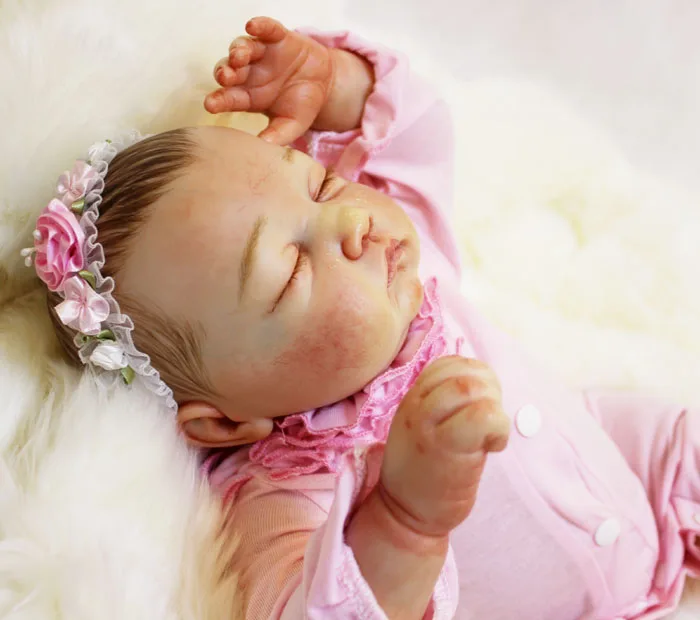 100 Deatail Hand Painted Bebe Reborn Real Reborn Baby Silicone Dolls Exquisite High Quality Children Gift Reborn Doll Buy Cheap In An Online Store With Delivery Price Comparison Specifications Photos