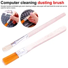 Компьютерная щетка для очистки пыли щетка для очистки экрана плоская круглая маленькая щетка Мобильная материнская плата телефона очиститель