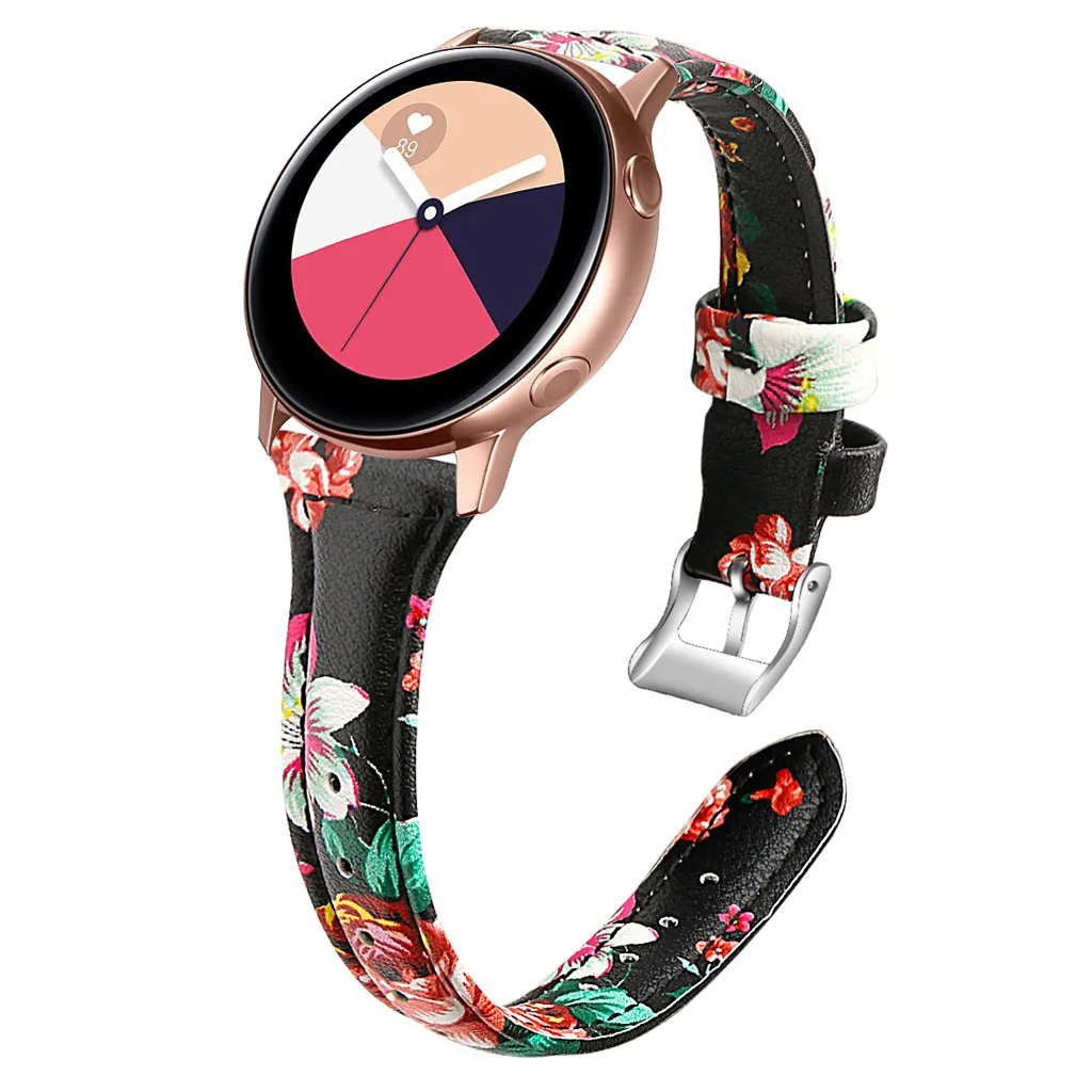 Замена кожаных браслетов для samsung Galaxy Watch Active