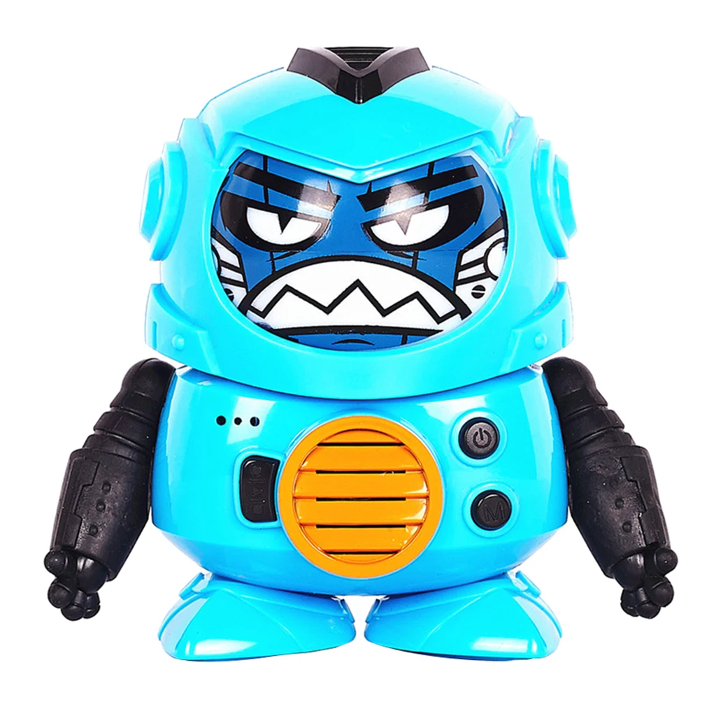 Mini Face-changing Voice Changer Interactive Robots Toy For Kids Puzzle Toy Gift