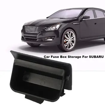 

Car Fuse Box Storage Black Car Fuse ABS Plastic Coin Container Bin Storage Tray Holder Car Interior For Subaru XV And Crosstrek