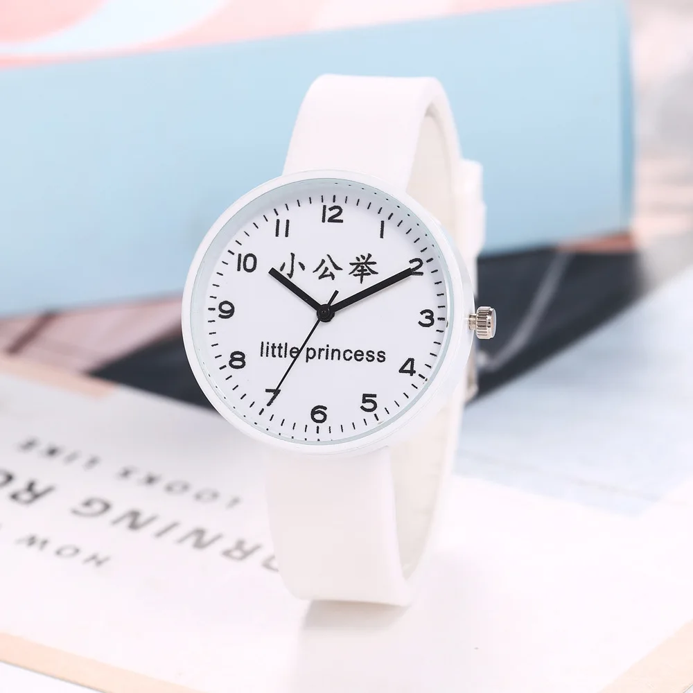 

Harajuku-Style Female Students Watch Korean-style Simple Trend Ulzzang Casual Glorious Small Princess INS Wind Roman Dial