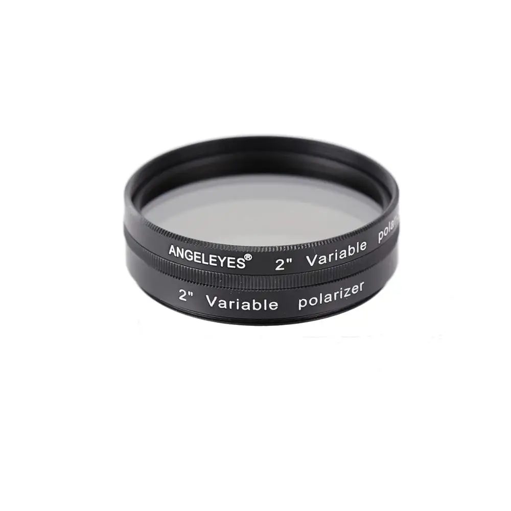

Angeleyes 1.25'' 2" Filter Variable Polarizing Astronomy Monocular Telescope Eyepiece Filter Telescope Polarizer