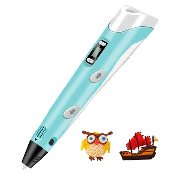 

3D Pen Original DIY Printing Pen With 100M ABS/PLA Filament Creative Toy Gift For Kids Creative Design Drawing for Industrial
