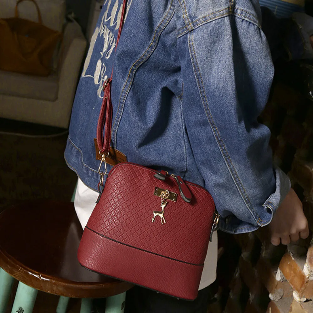 Женские сумки-мессенджеры, модная мини-сумка с оленем, сумка в форме раковины, женские сумки через плечо, сумочка, schoudertas dames