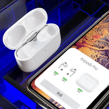 

For Airpods Pro Charging Case Replacement Pairing Pop Up Window 660mAh Battery Backup Qi Wireless Charge Case for Air Pods Pro