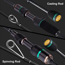  Spinpoler 2 Pack Light Spin Spinning Rod 0.5-8g lure weight with EVA handle and Carbon Composite Pole 1.5m 1.68m Super Soft Rods 