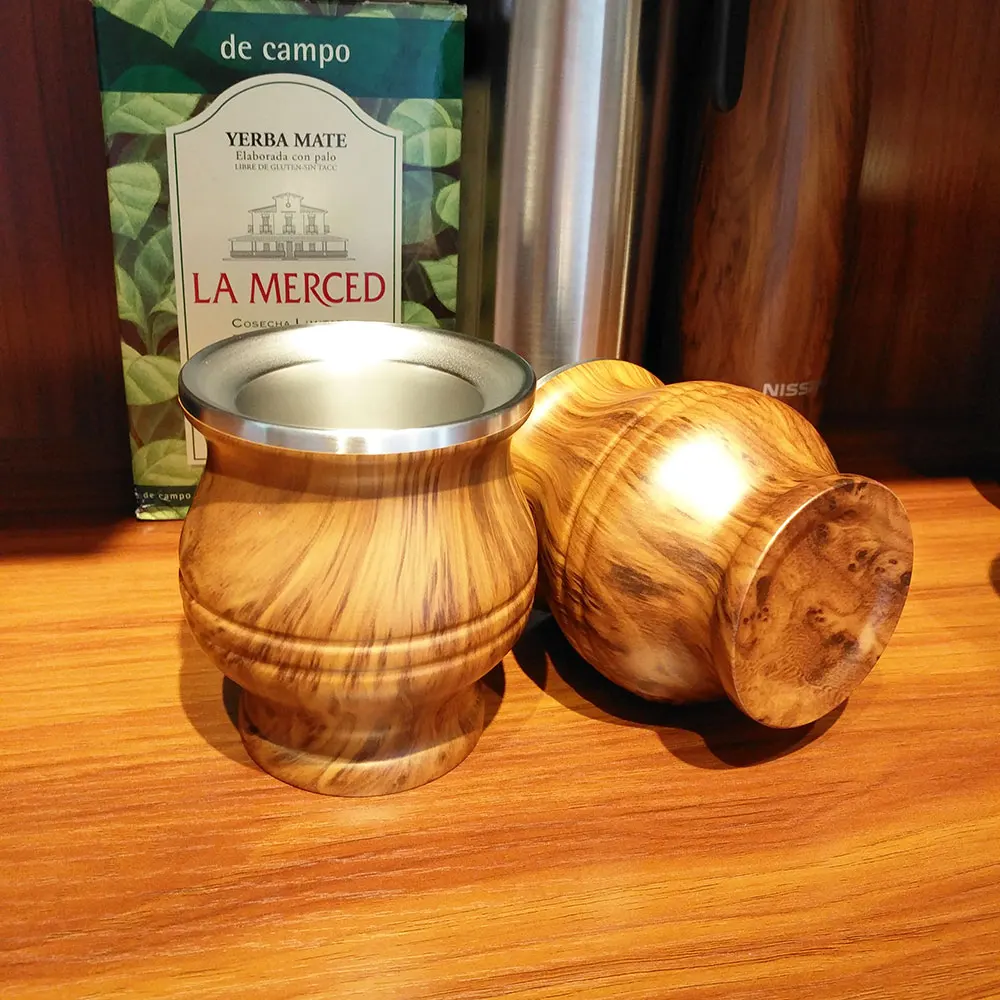 Description Picture 5 of item1 Set/Lot Yerba Mate Tea Dregs Removal Which Can Remove Residue One Time Include Gourds Cup & Filter Disk Straw & Cleaning Brush