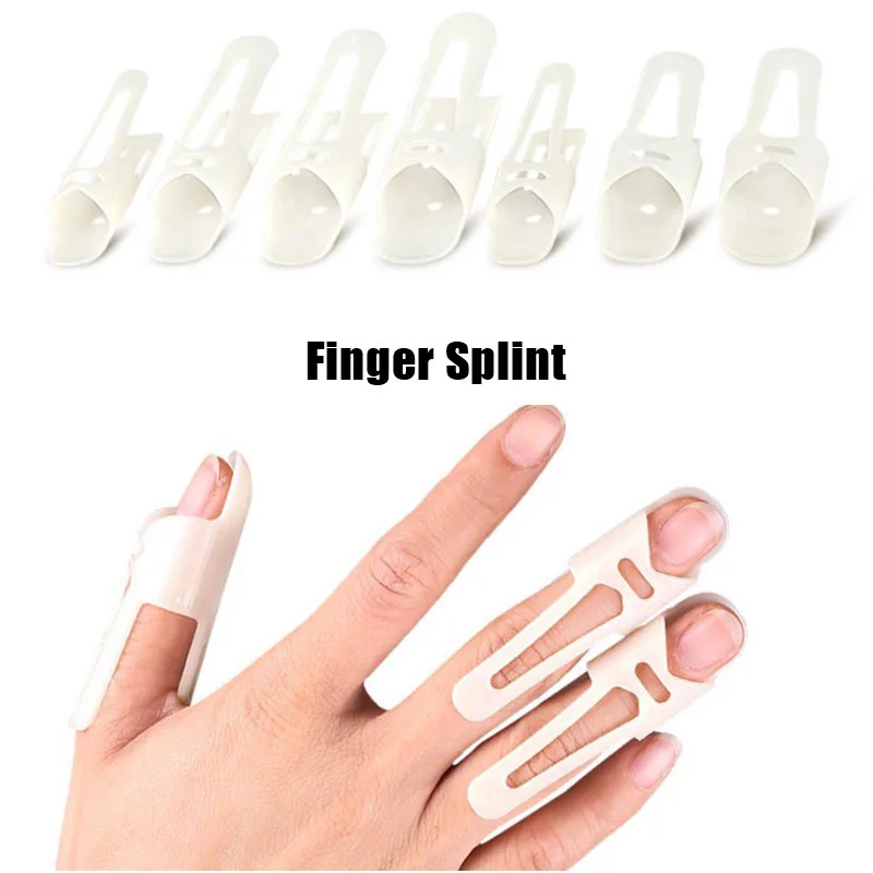 Mallet Finger Splint Brace Protector Adjustable Broken Joint Stabilizer Straightening Arthritis Knuckle Immobilization | Красота и