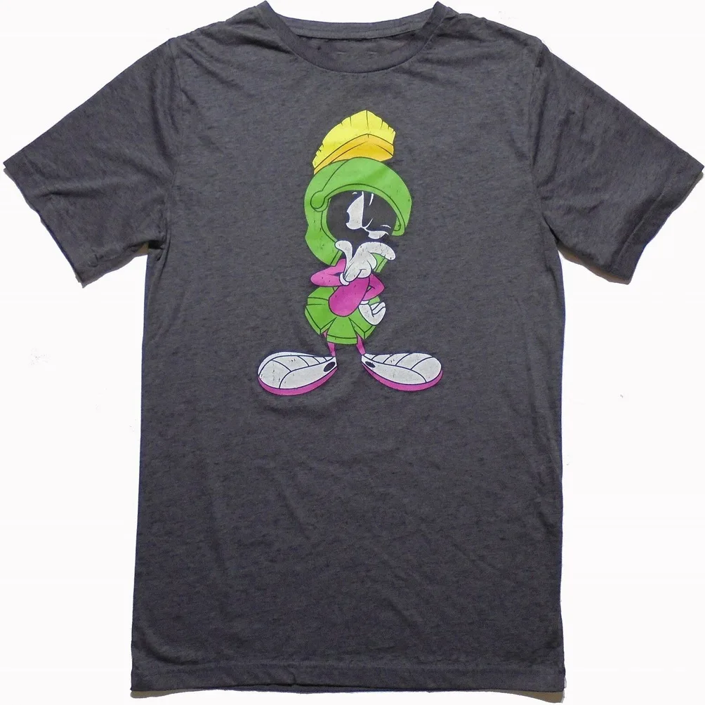 Мужская футболка Looney Tunes Marvin The Martian базовые модели футболка|Футболки| |