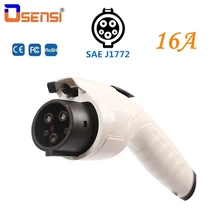 Osensi conector fêmea tipo 1 sae j1772, plug conector ev, veículo elétrico, plugue de carregamento para carro