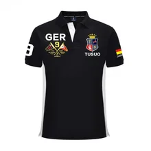 

Men's Polo Shirt Summer Fashion Casual Short Sleeves High Quality Mens T Shirt Embroidery Plus Size Men Brand Cotton Tshirt