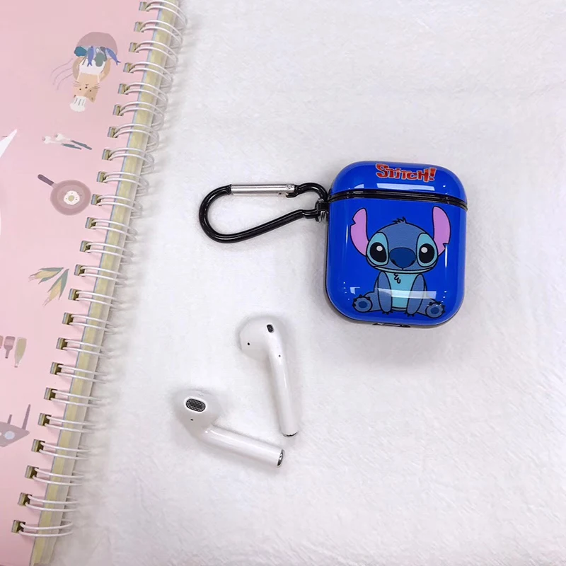 Горячий окрашенный эластичный, мягкий, силиконовый беспроводной чехол для зарядки наушников сумка для Apple AirPods 1 2 милый медведь Bluetooth Коробка Чехол для гарнитуры