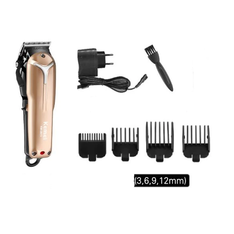 Kemei перезаряжаемый электрический триммер для волос KM-2613 Беспроводная электрическая машинка для стрижки волос Парикмахерская триммер для бороды