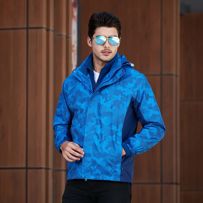 

Men And Women Outdoor Clothing Couples Warm WOMEN'S Coat Autumn And Winter Trench Coat Single Layer Outdoor Waterproof Windproof