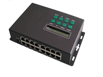 

LT-600 LED Lighting Control System 64k grey level online/offline/Wifi/DMX/SPI SD card WS2812B WS2811 WS2801Driving ICs