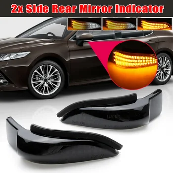 

Dynamic Turn Signal Light Side Wing Repeater Indicator For Toyota Corolla 2pcs