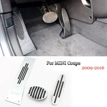 

Car Alloy Accelerator Gas Brake Footrest Pedal Plate Pad Cover Fit For Mini Coupe