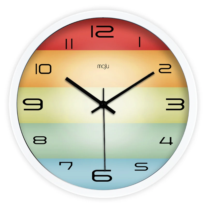 Large Decorative Metal Wall Clock Home Decor Horloge Murale Reloj De Pared Decorativo Saat Interior Silent Wall Clocks WKP444