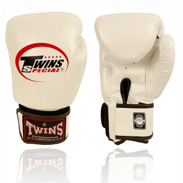นวมชกมวยราคาถูก Muay Thai and Boxing Gloves HQ Twins PU Leather 13