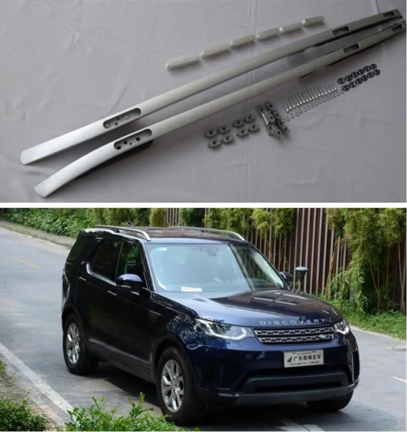 Багажник на крышу из алюминиевого сплава рейка для багажа и поперечная Land Rover