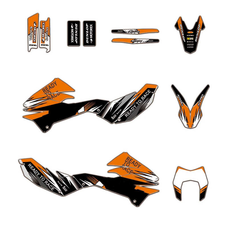 

Полный набор наклеек для KTM SMC-R SMC R SMCR 690 2012 2013 2014 2015 2016 2017 2018 аксессуары для мотоциклов