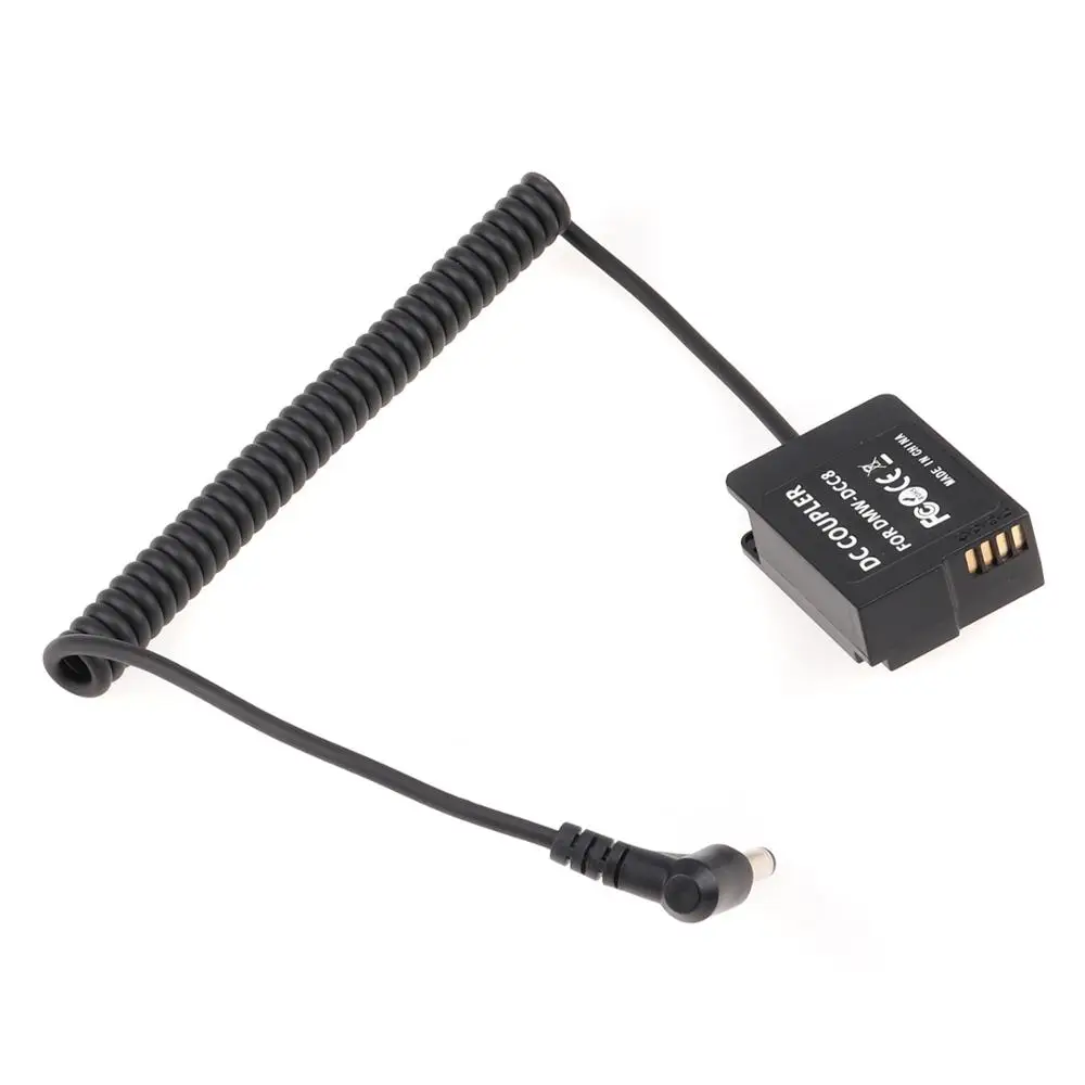 Dmw-Blc12 Dummy Batteria Adattatore Con Dc5.5 * 2.1Mm Cavo Per Panasonic Fz200 Fz300 Fz1000 Fz2500 G5 G6 G7 G80 G85 Gx8