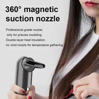 

Mini Hair Dryer Fast Drying 3-Speed Hair Blow Dryer Portable Travel Quick Dry Hot &Cold Wind Negative Ionic Hammer Blower Dry