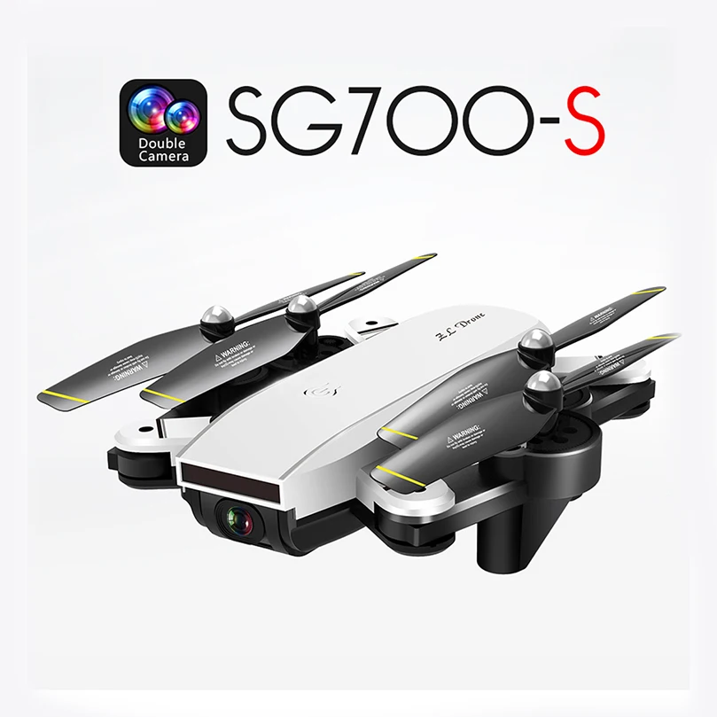SG700-S 4K 1080P камера Квадрокоптер WiFi fpv Двойная камера Широкоугольный контроль ладони оптический поток жеста Фото Видео селфи RC Квадрокоптер