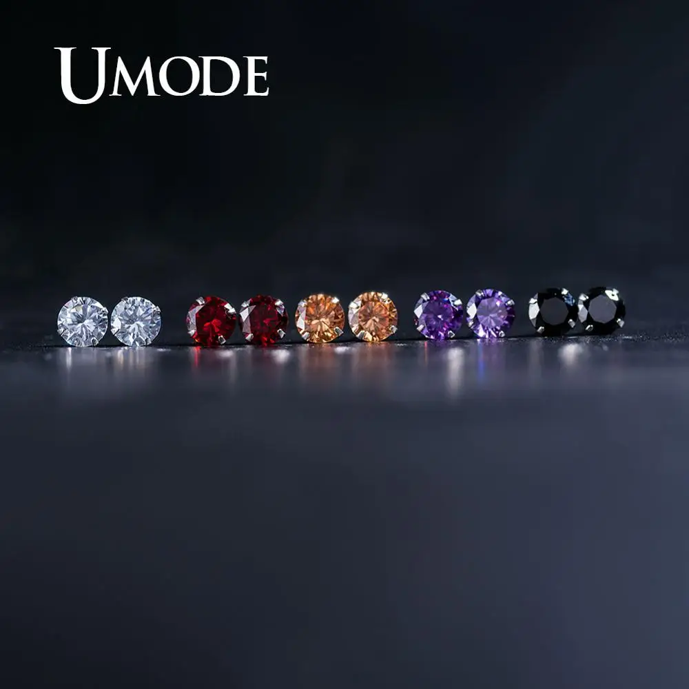 UMODE, женские, детские, маленькие, Стерлинговое серебро 925, корейские сережки-шпильки, ювелирные изделия, серьги, шпильки, аксессуары zilveren oorbellen ULE0285