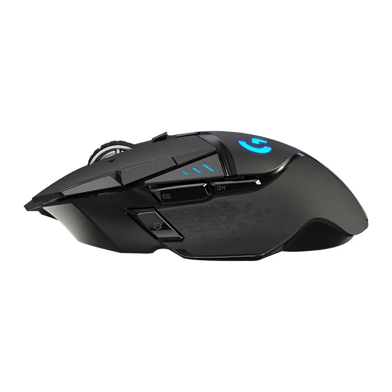 Logitech G502 LIGHTSPEED 16000DPI Game Mouse with HERO Sensor LIGHTYNC Tensioning System Gaming Mouse Support Button