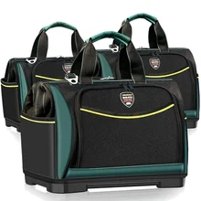 Oxford – sac à outils multifonction 1680d pour électricien, étanche, grande capacité, résistant à l'usure, boîte à outils de rangement, outils de bricolage