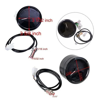 

Blue LED Odometer Indicator Shockproof 12000Rmp Parts Accessories Motorcycle