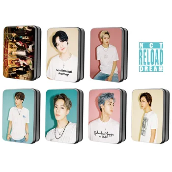 

KPOP NCT DREAM 2020 3rd Album <Reload> Polaroid Photo Lomo Cards K-pop NCT DREAM Fan Collection Gift Metal Box Cards 40Pcs/Box