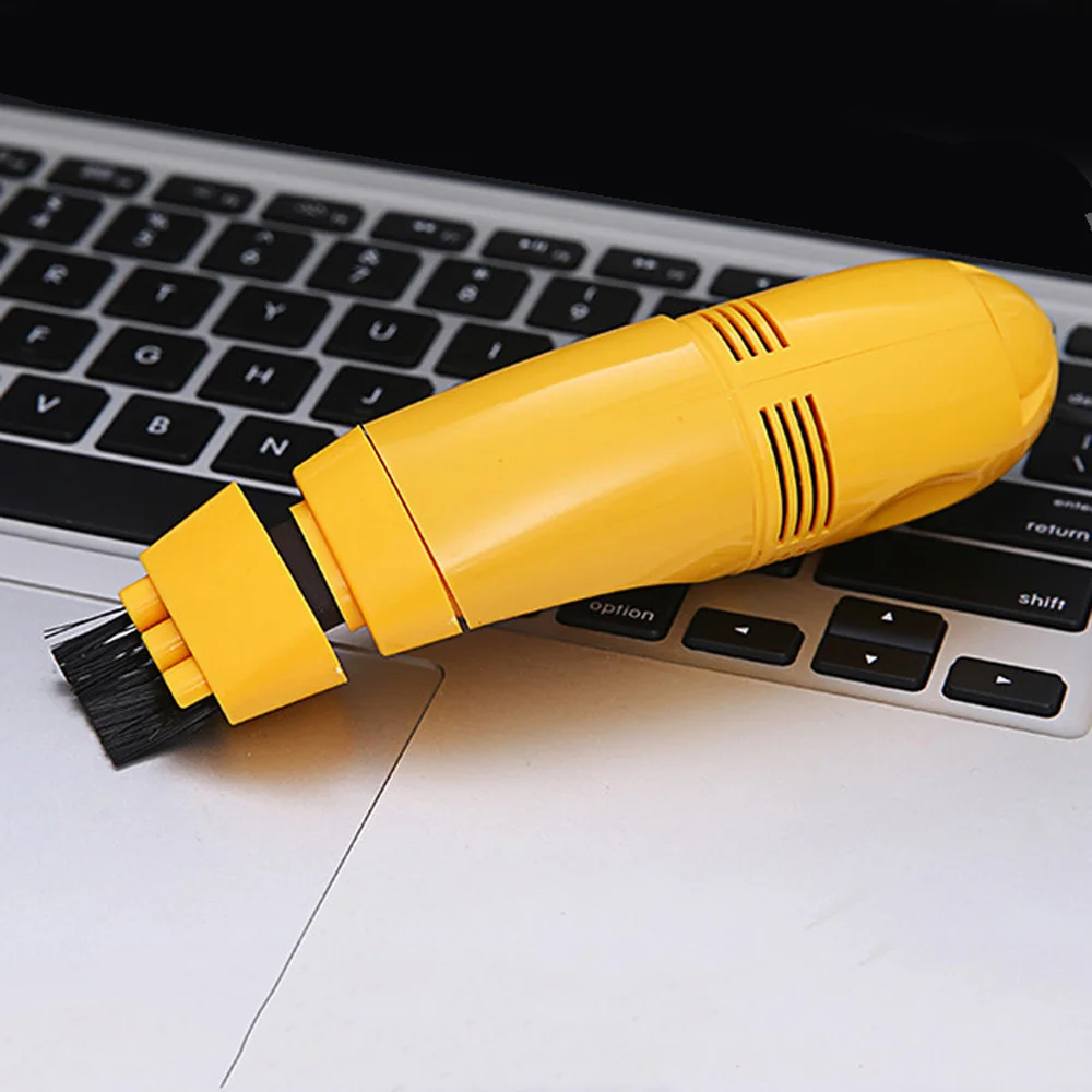 Модный Мини компьютер Вакуумный USB пылесос для клавиатуры ПК щетка для ноутбука набор для очистки пыли для ноутбука настольные компьютерные клавиатуры